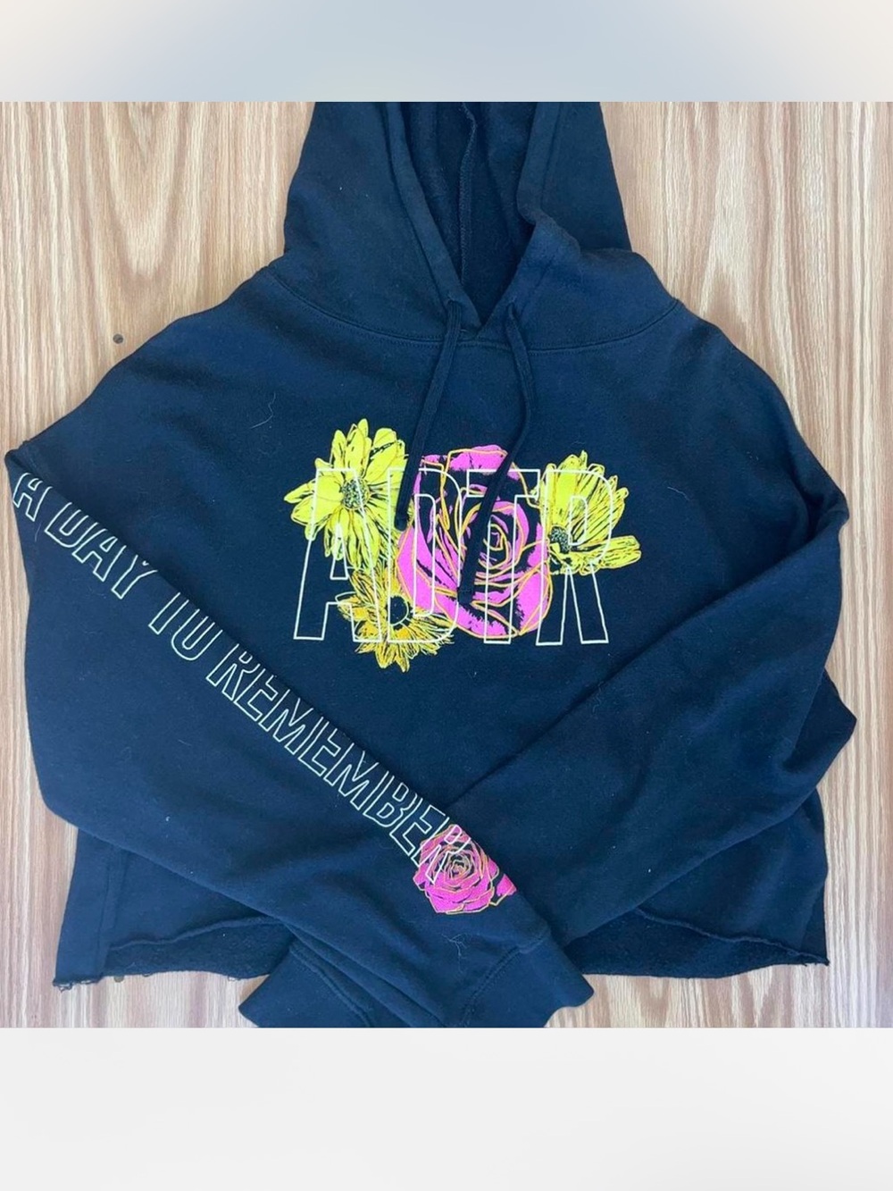 A Day To Remember Women’s Floral Hoodie Small